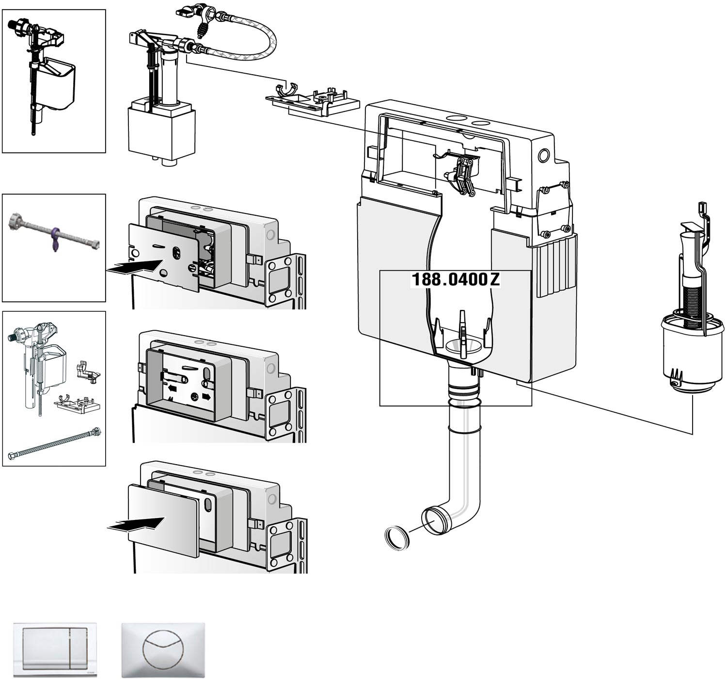 Schwab UP 188 manufacturer exploded parts diagram