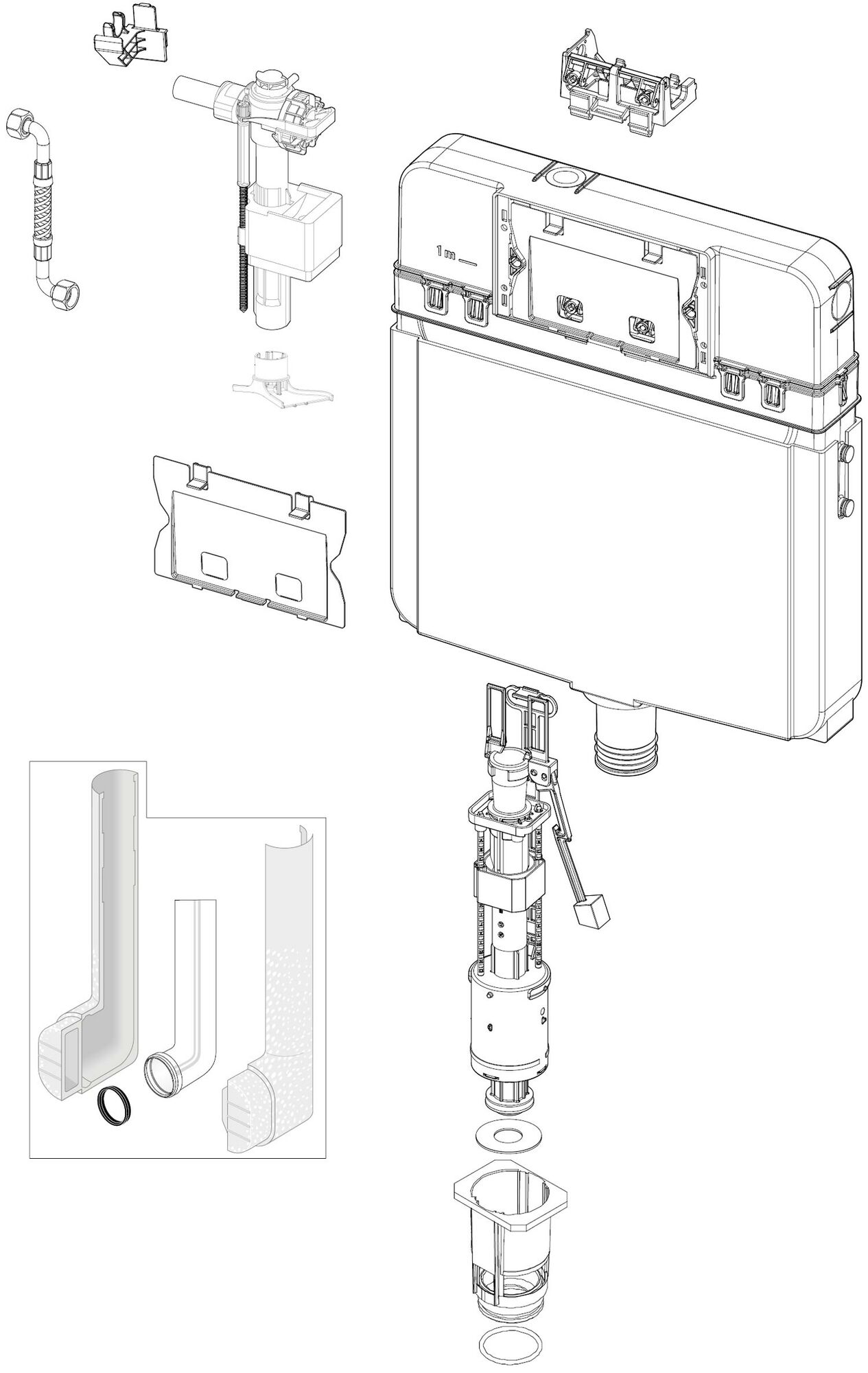 Schwab UP 199 manufacturer exploded parts diagram