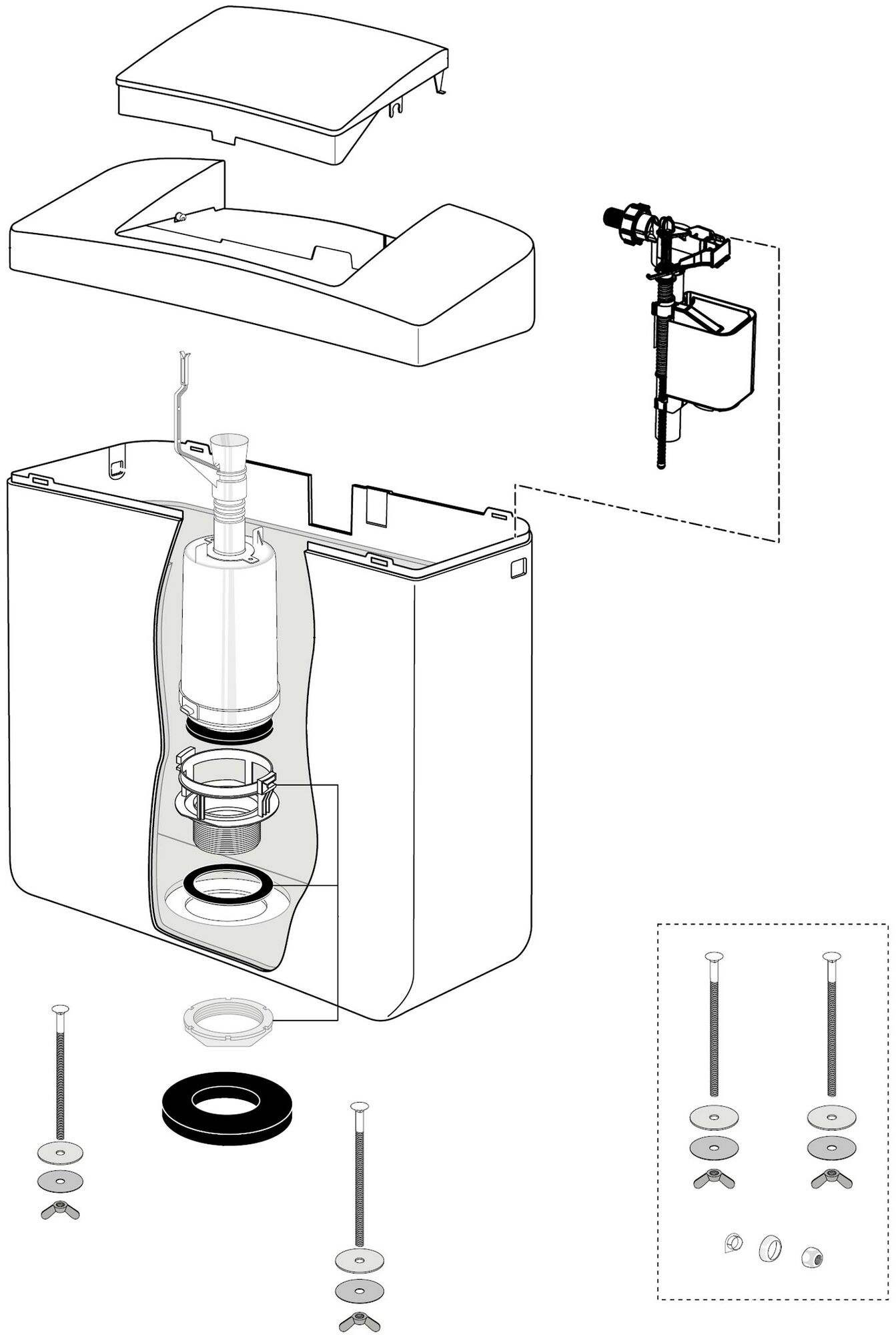Schwab AP155.23 manufacturer exploded parts diagram