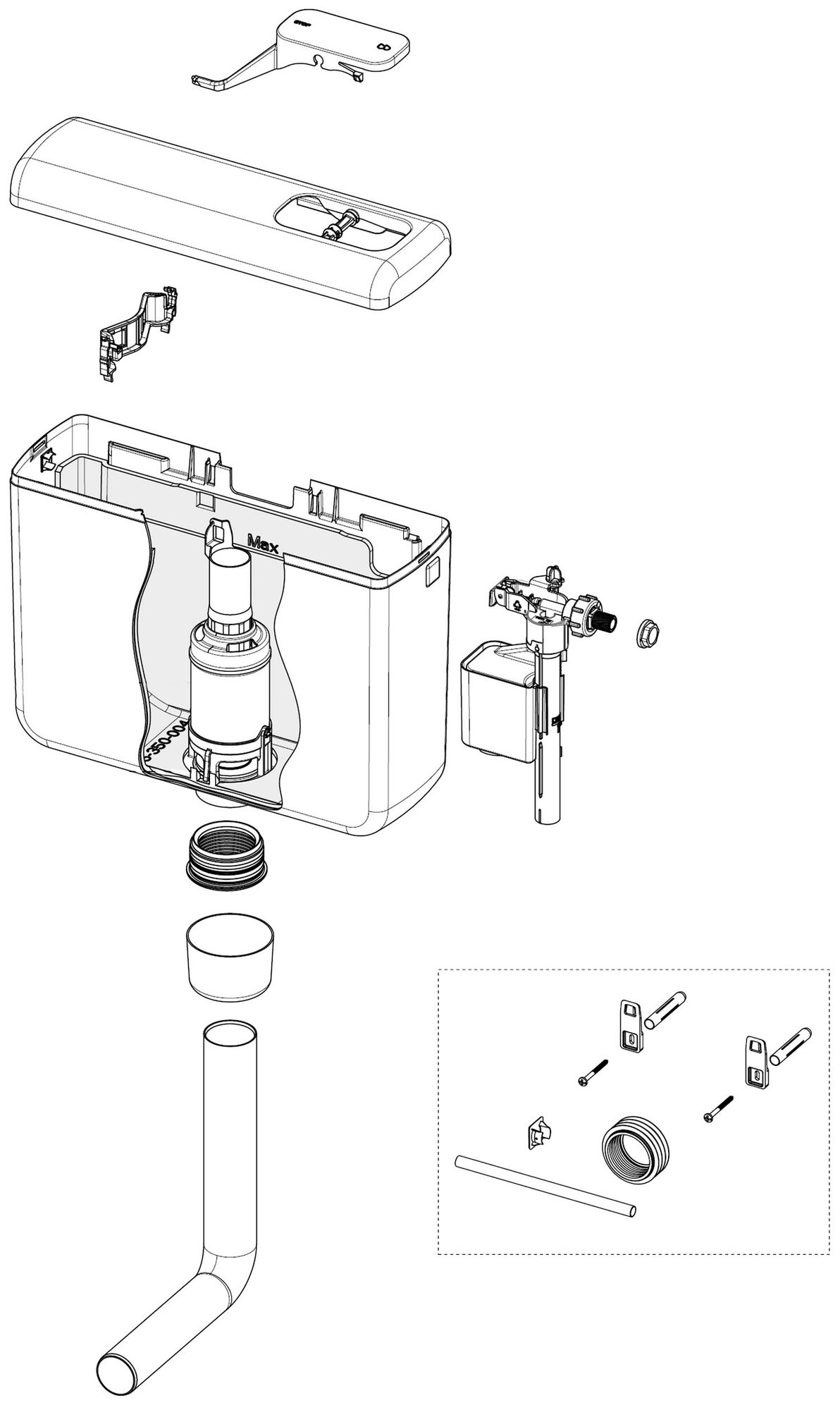 Schwab AP410 manufacturer exploded parts diagram