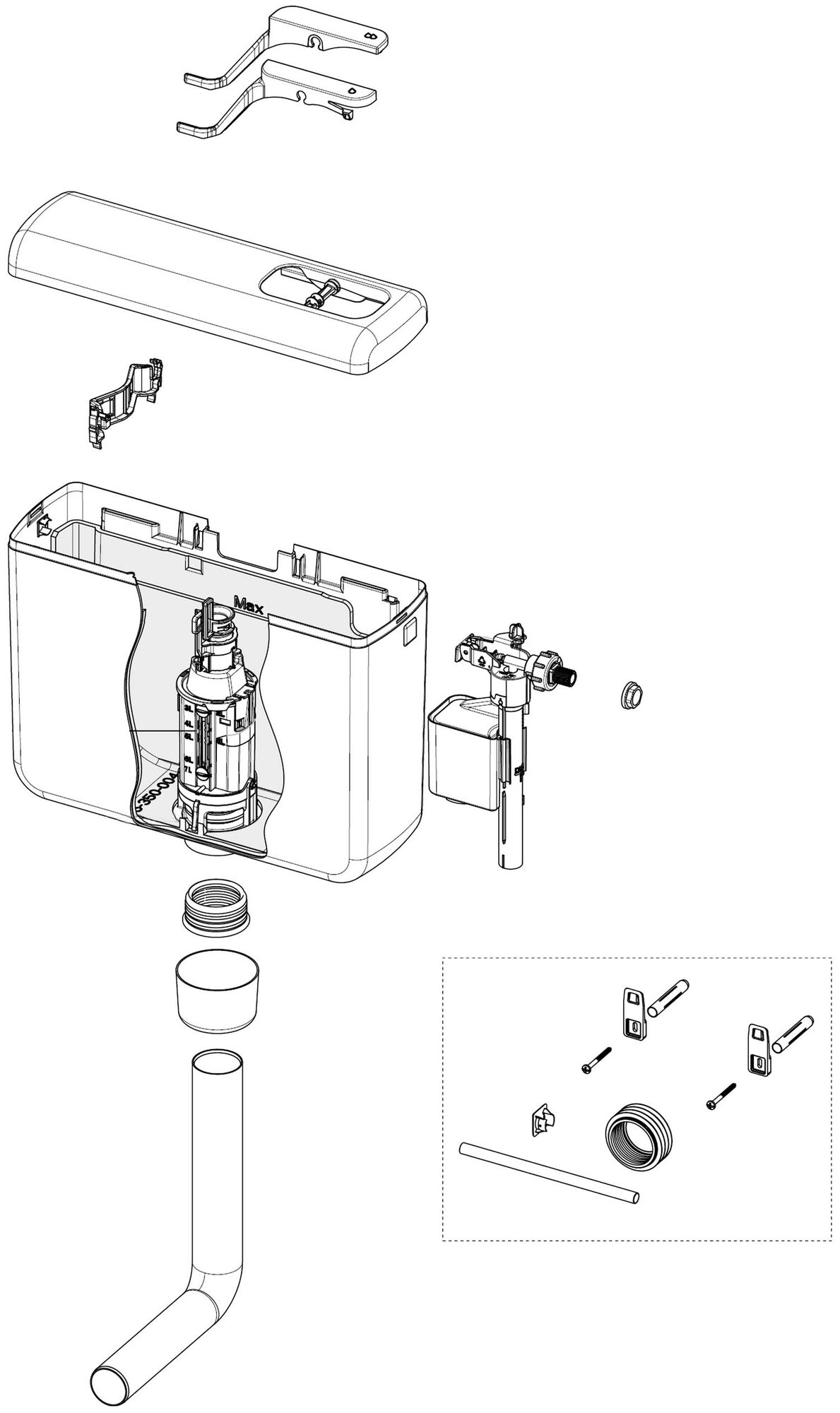 Schwab AP412 manufacturer exploded parts diagram
