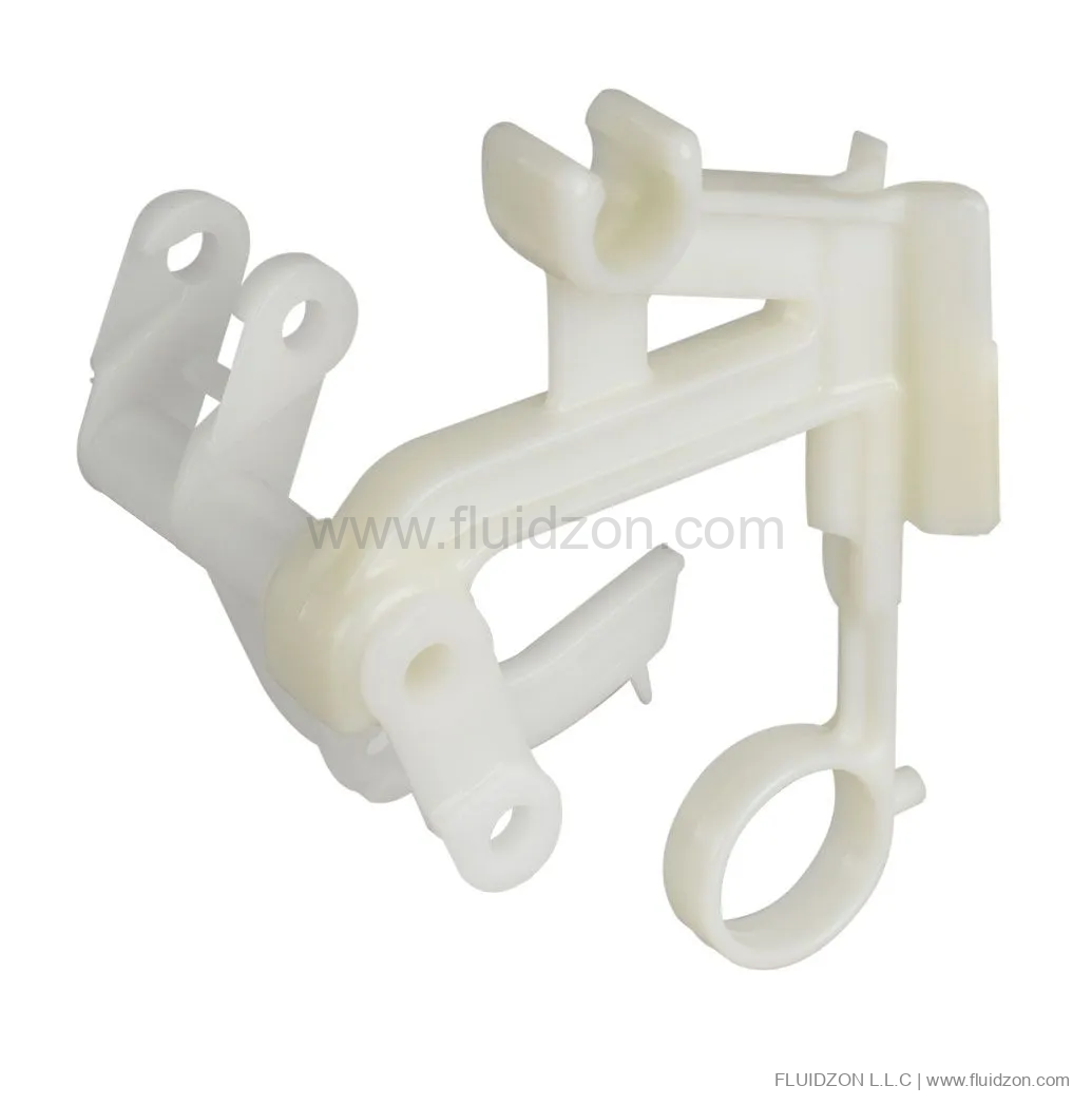 Actuating lever with a bracket set