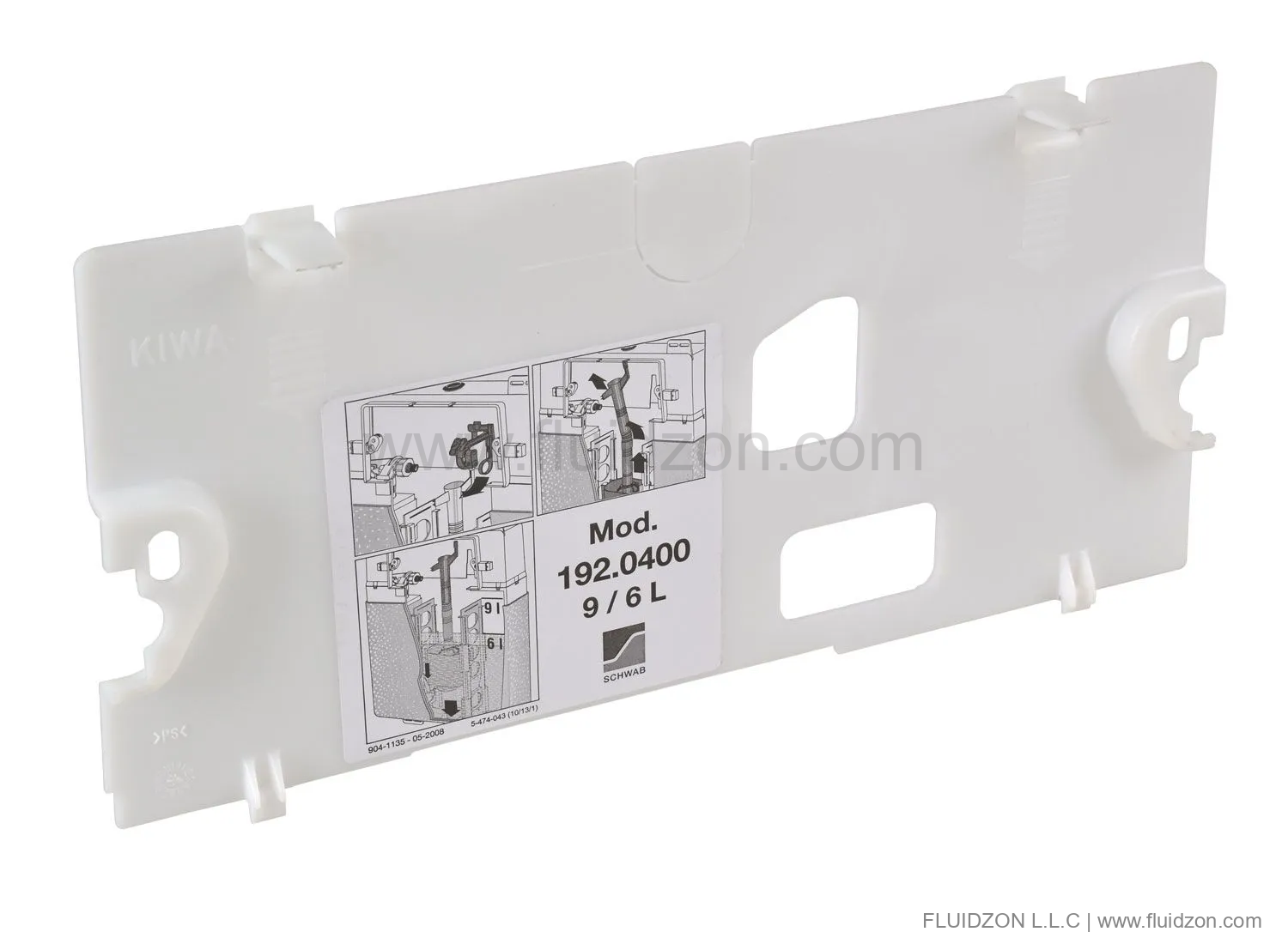 Front protection cover, cisterns 190, 192