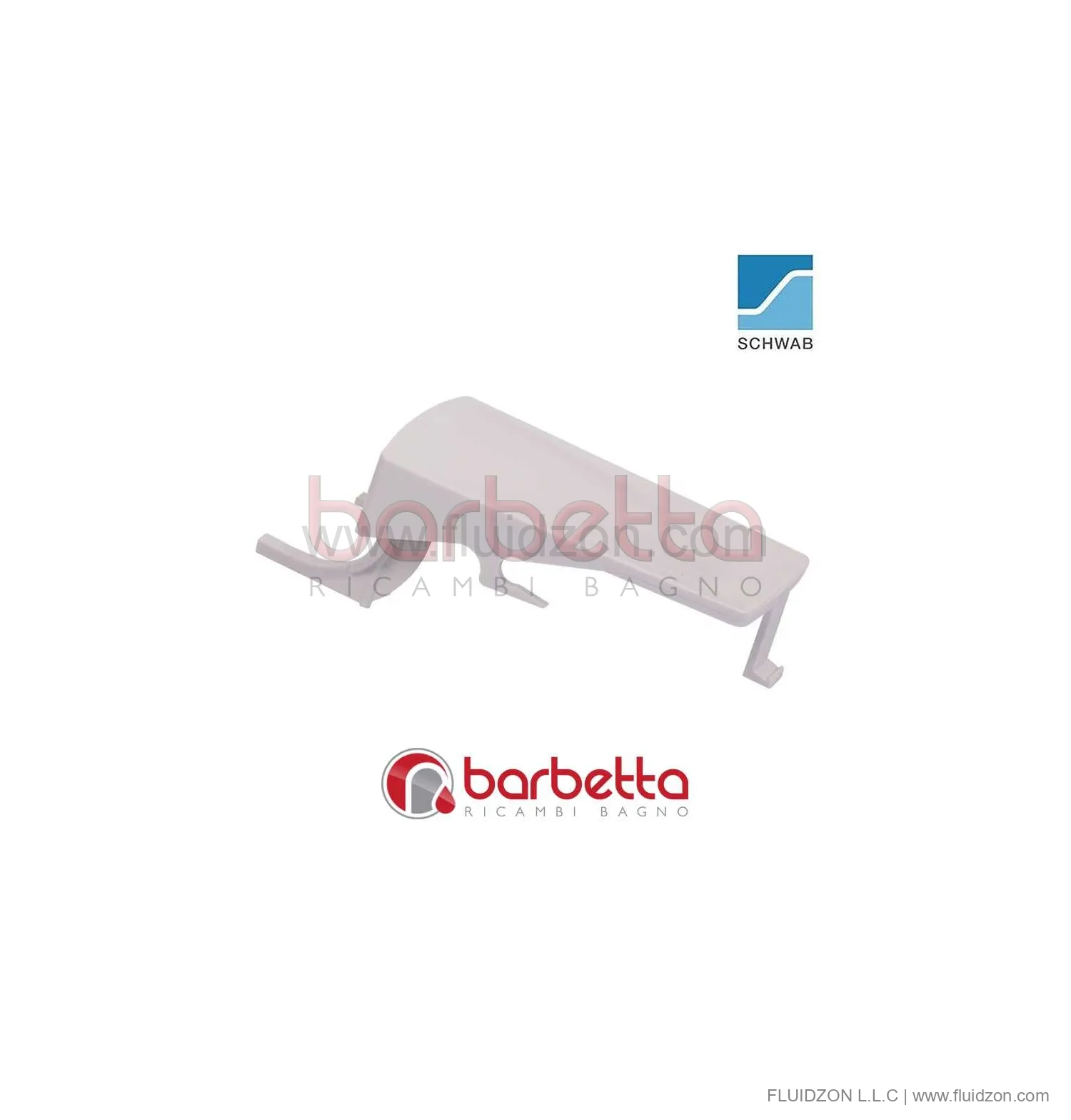 Function button, cistern AP410, white