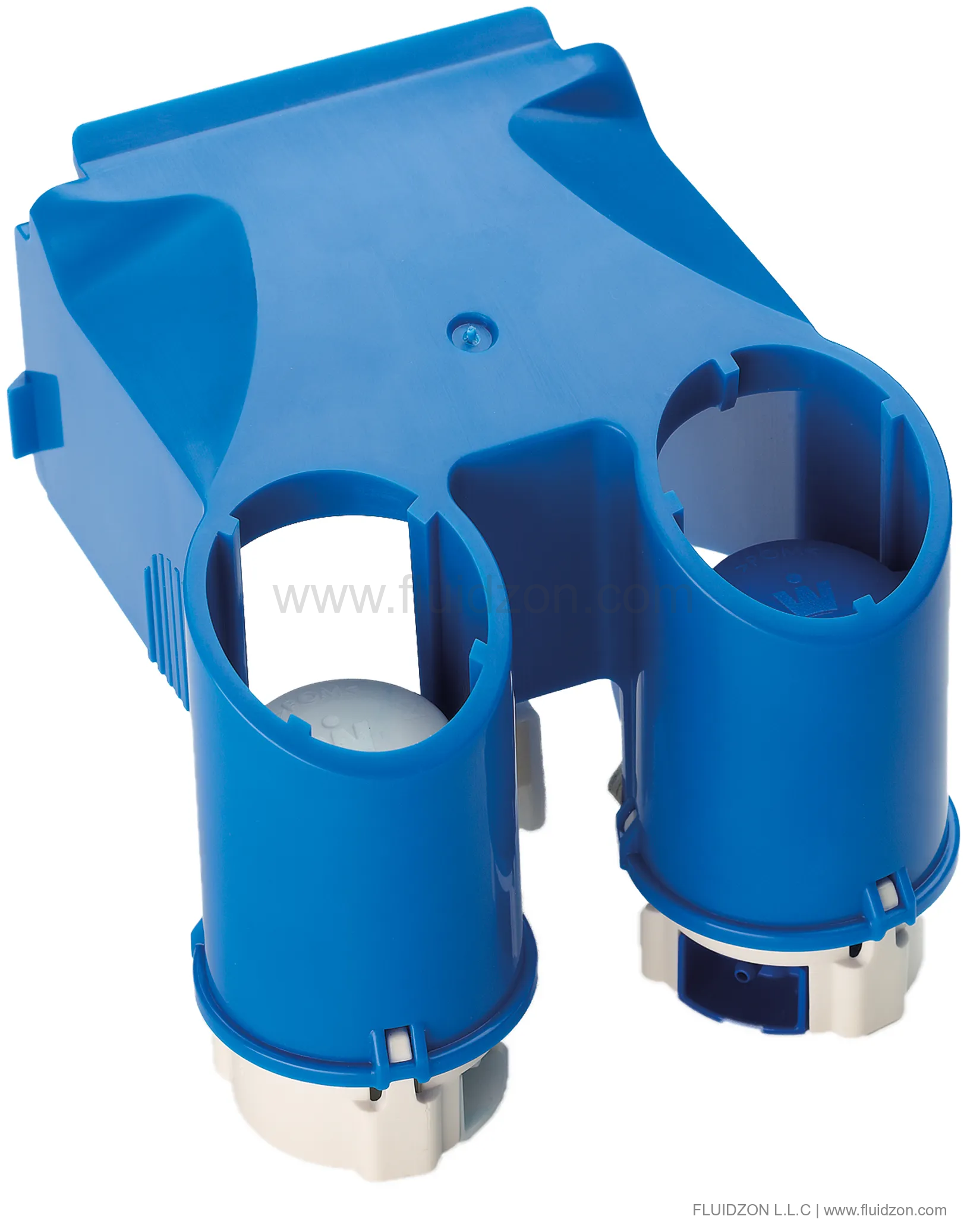 Clamp with control hooks, pneumatic