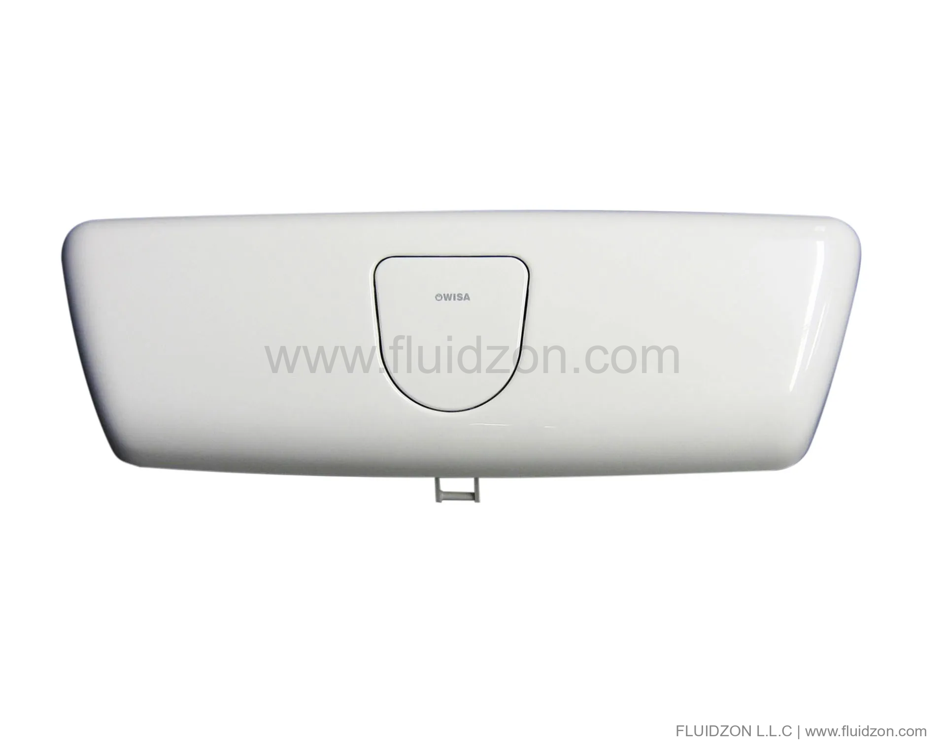 Cistern cover with a function button, cistern AP270, Crystal, W1000/1070, white