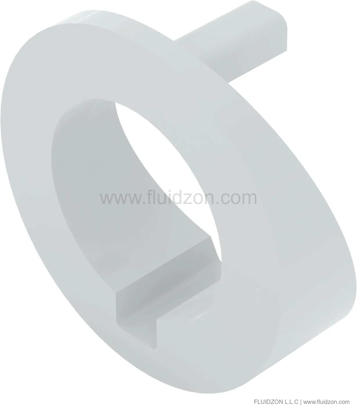 Spacer, cisterns W1000, AP270, Crystal/Crystal Duo, white