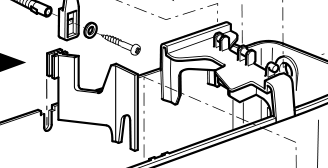 Bridge / spacer — Bridge / spacer: manufacturer illustration